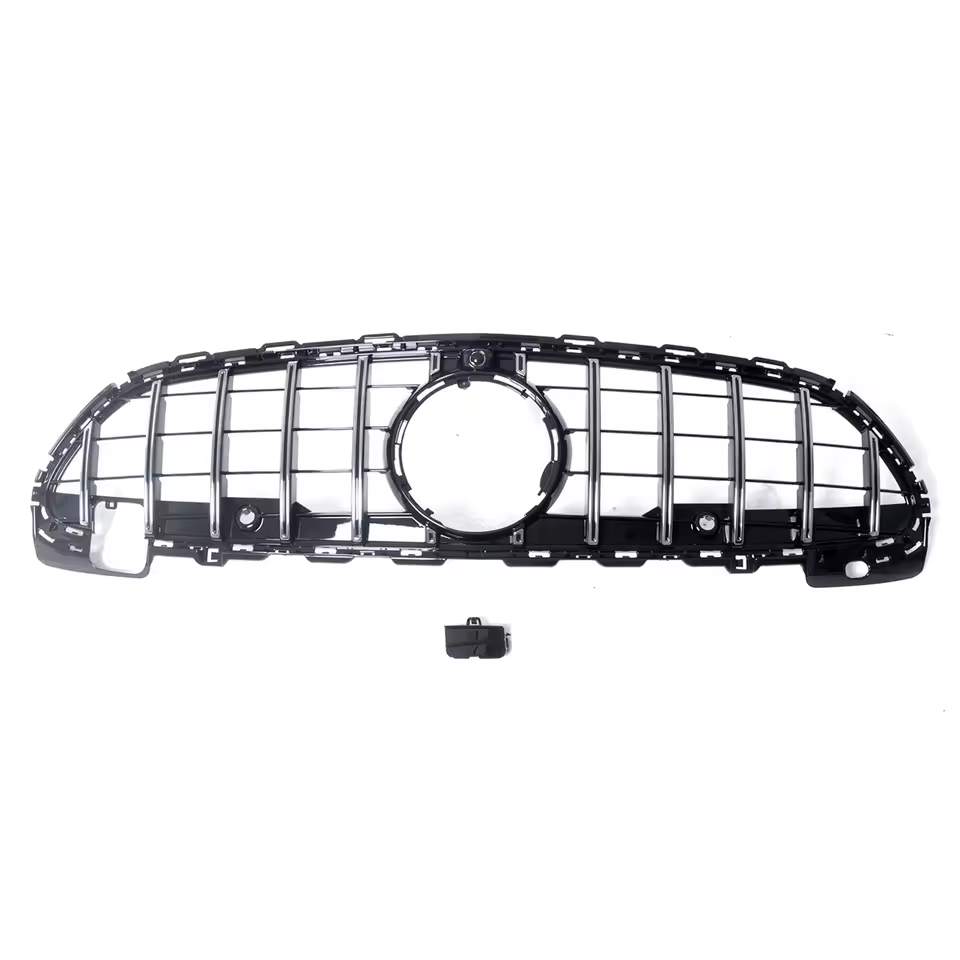 Mercedes C-Class W206 Gloss Black Panamericana GT Style Grill (2021+)