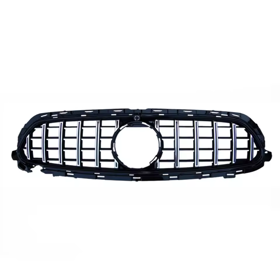 Mercedes E-Class W213 Facelift Gloss Black Panamericana GT Style Grill (2020-2023)
