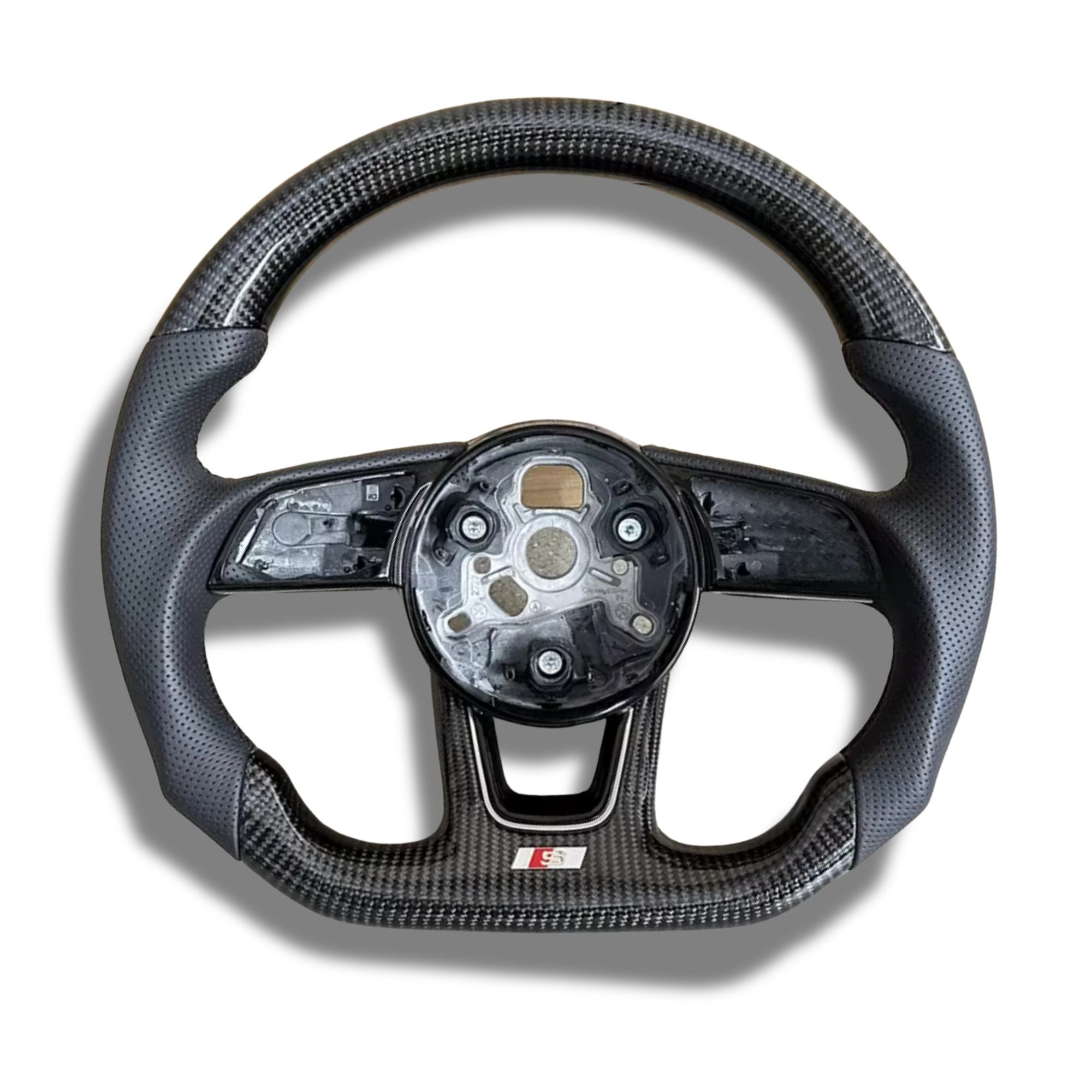 OPTIC Carbon Fibre Custom Steering Wheel For A3 S3 RS3 8V (2016-2020)