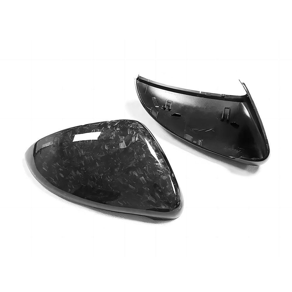 Golf MK7 MK7.5 GTI GTD R Forged Carbon Fibre Replacement Wing Mirror Covers (2013-2019)