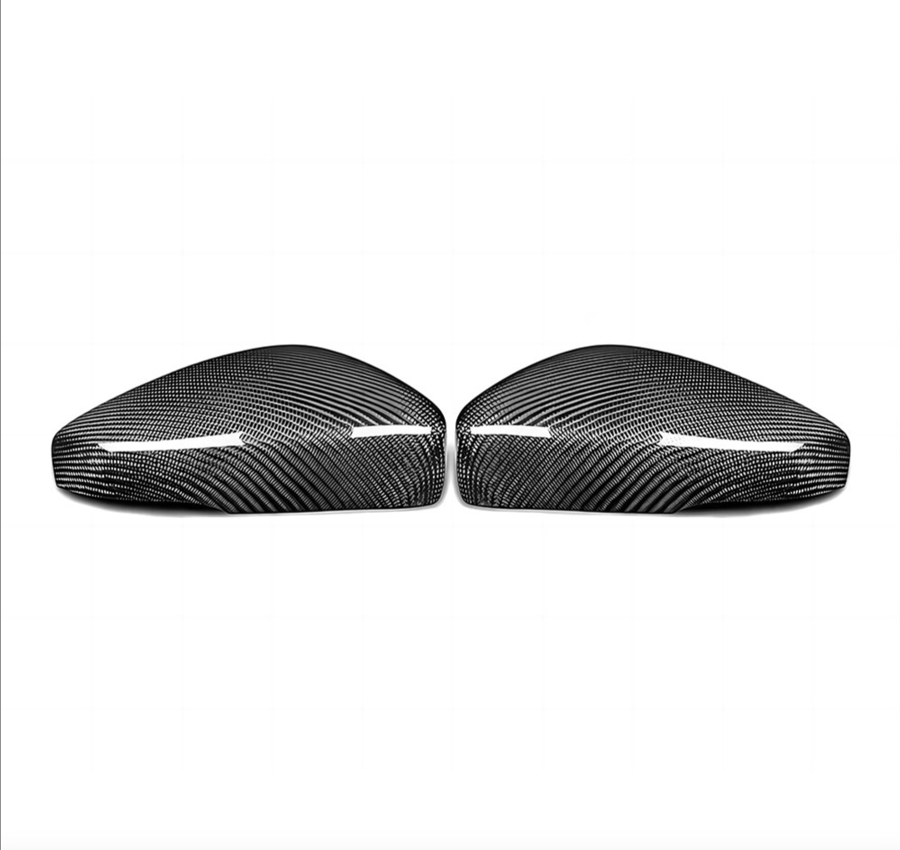 Polo MK5 6R 6C Carbon Fibre Replacement Wing Mirror Covers (2009-2017) - Avoro Design