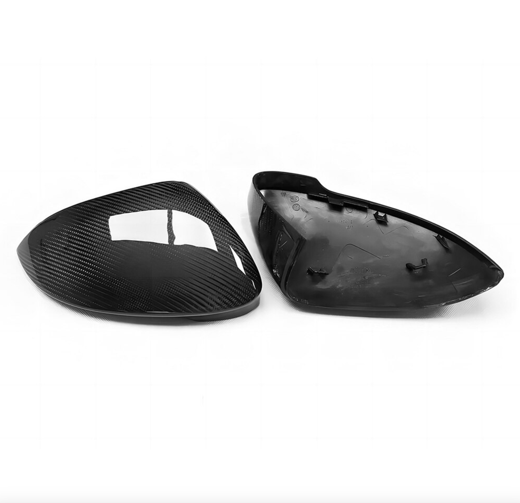 Golf MK8 Carbon Fibre Replacement Wing Mirror Covers (2019+) - Avoro Design